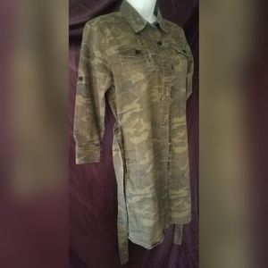 Kroix Camouflage Belted Dress